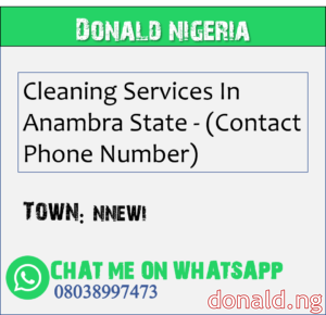 NNEWI - Cleaning Services In Anambra State - (Contact Phone Number)